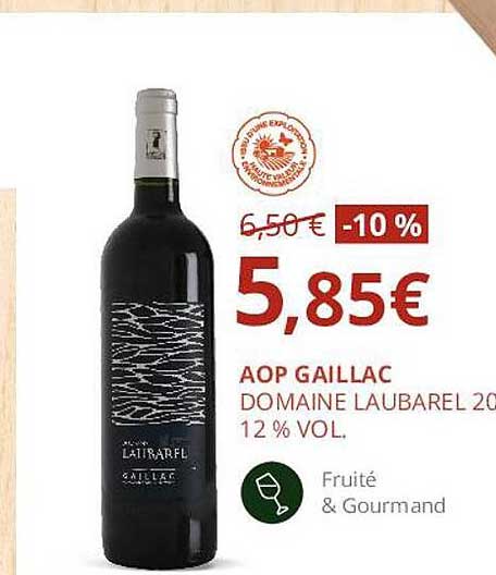 aop gaillac domaine laubarel 2021 12% vol.