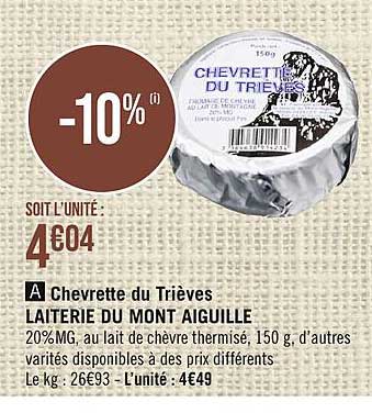 chevrette du trièves laiterie du mont aiguille
