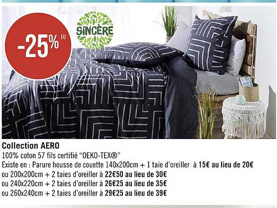 Collection Aéro Sincère