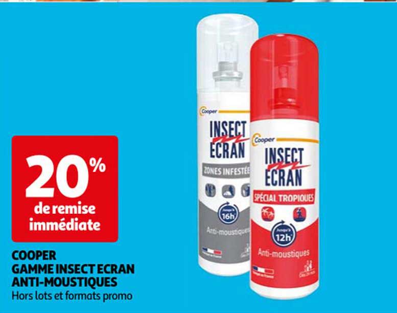 cooper gamme insect écran anti-moustiques