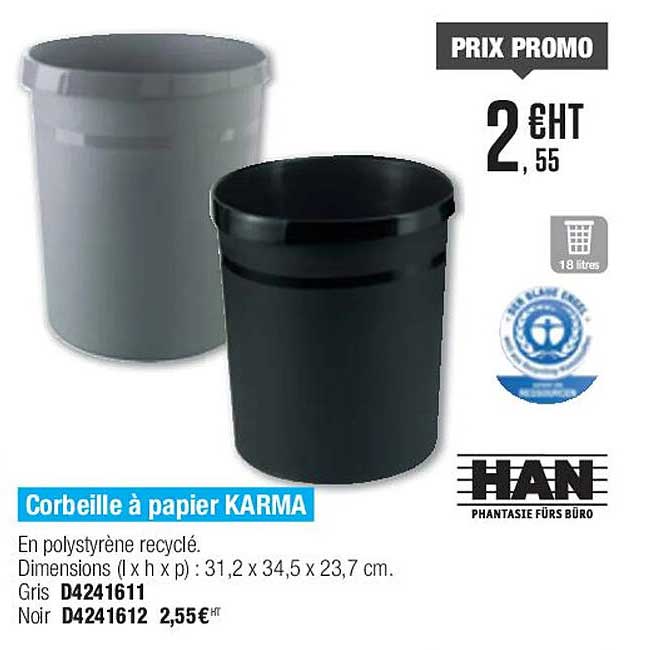 Corbeille à Papier Karma