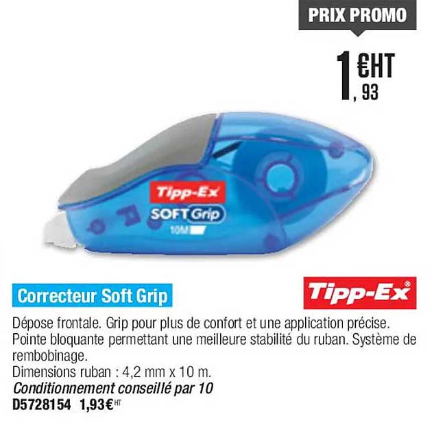 correcteur soft grip tipp-ex