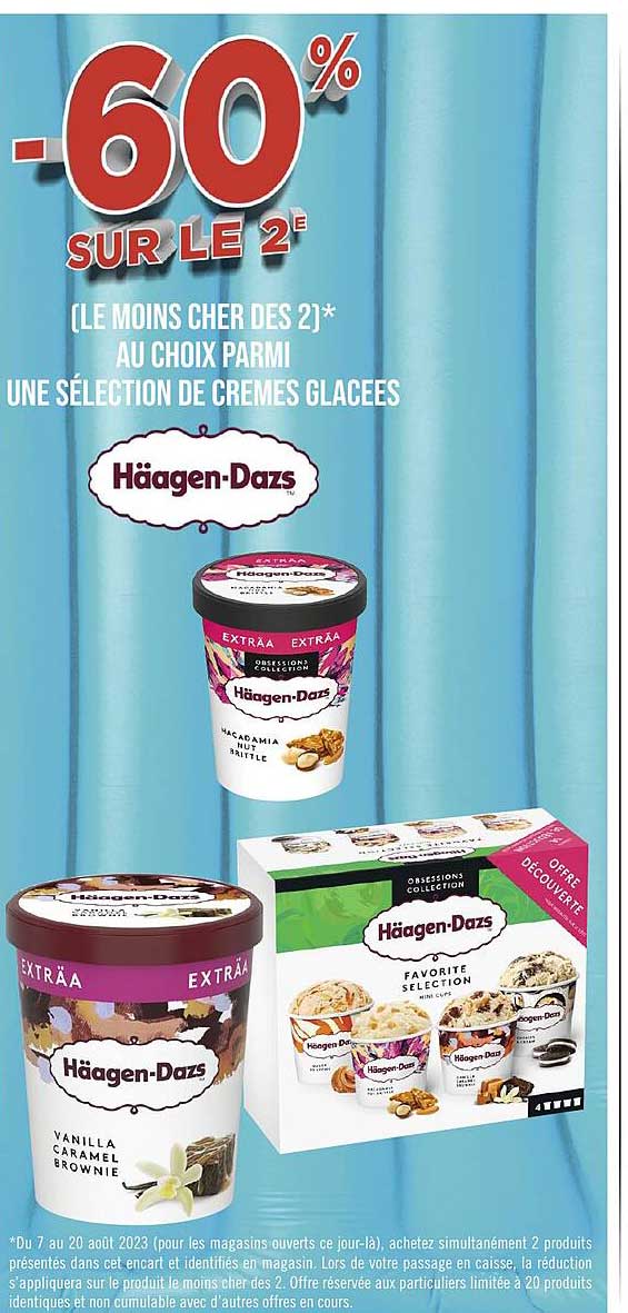 crèmes glacées häagen-Dazs