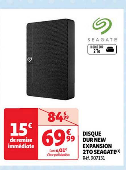 Disque Dur New Expansion 2to Seagate