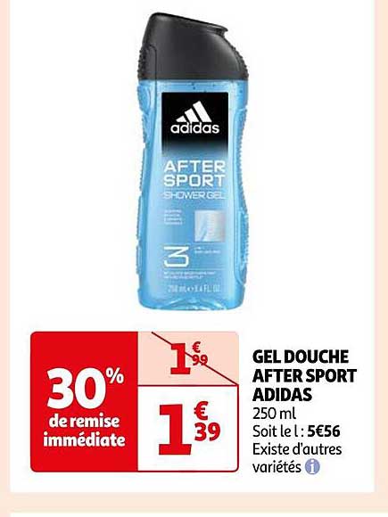 gel douche after sport adidas