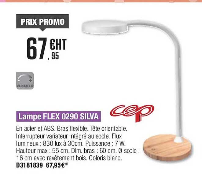 Lampe Flex 0290 Silva Cep