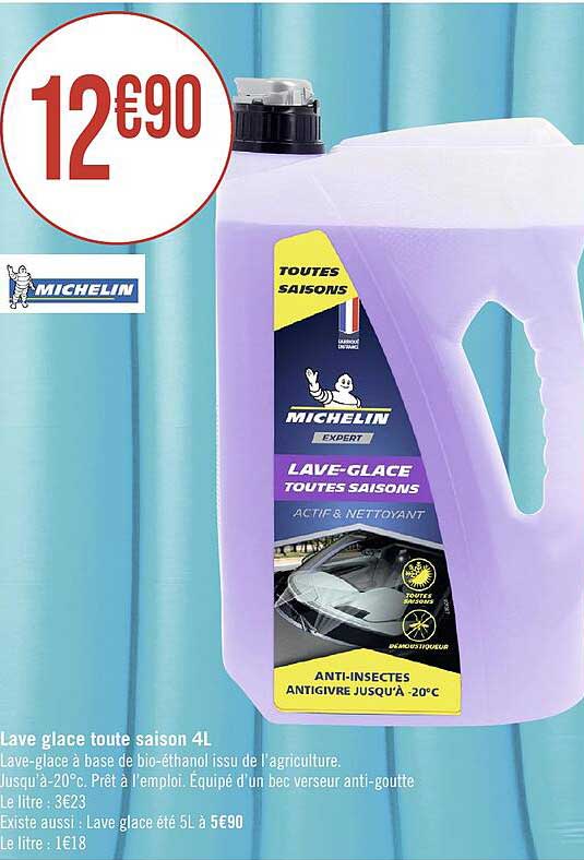 lave glace toute saison 4l michelin