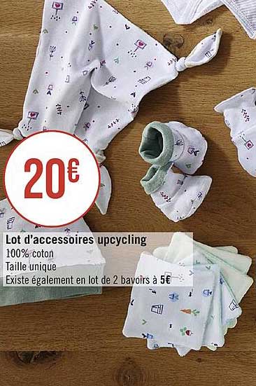 lot d'accessoires upcycling