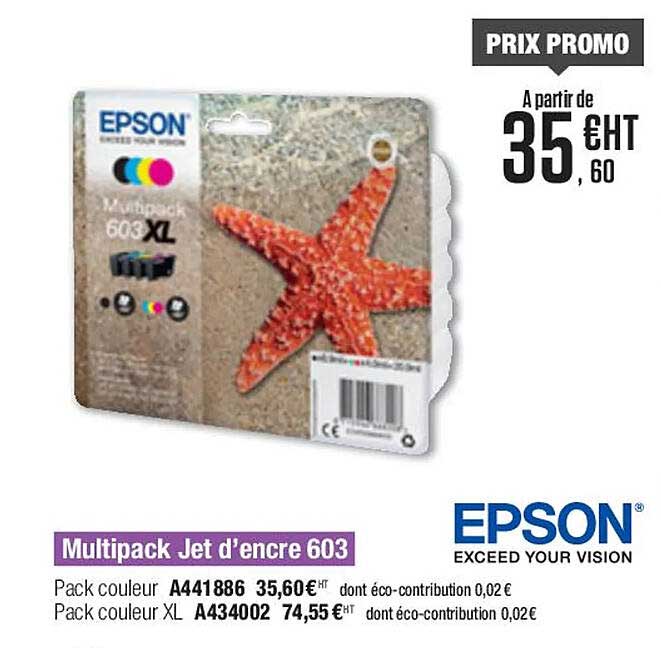 multipack jet d'encre 603 epson