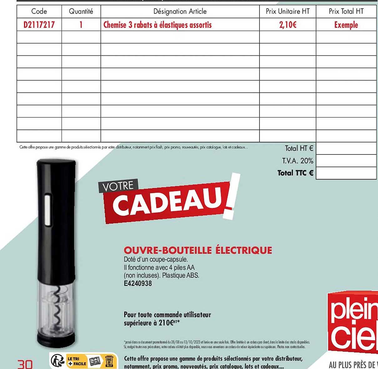 ouvre-bouteille électrique