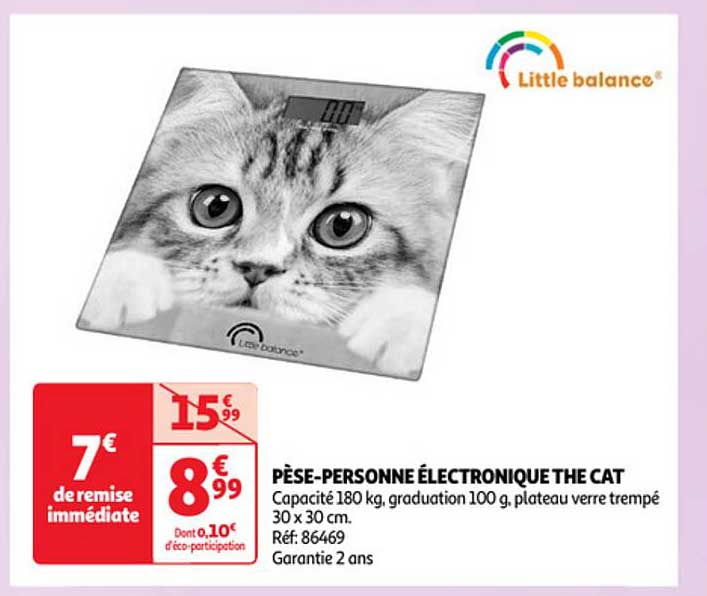 pèse-personne électronique the cat
