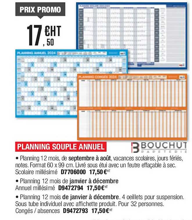 Planning Souple Annuel