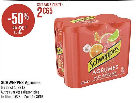 Schweppes Agrumes
