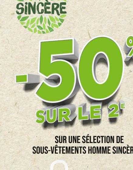 sous-vêtements homme sincère