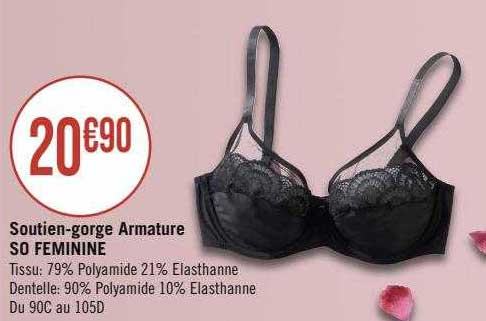 soutien-gorge armature so féminine