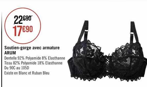 soutien-gorge avec armature arum