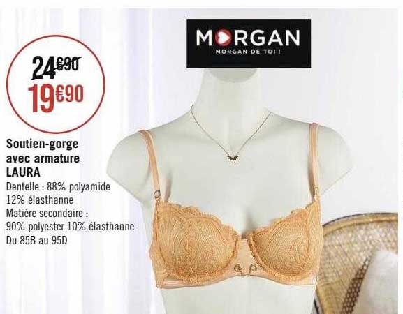 soutien-gorge avec armature laura morgan