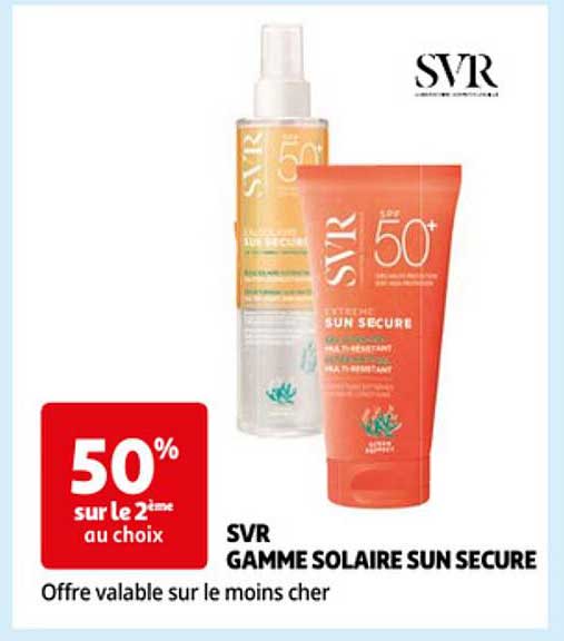 svr gamme solaire sun secure