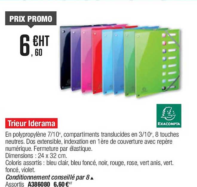 Trieur Iderama Exacompta