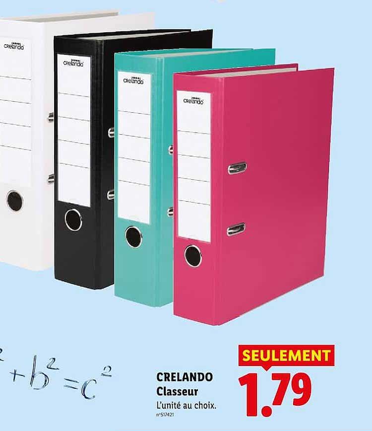 CRELANDO Classeur