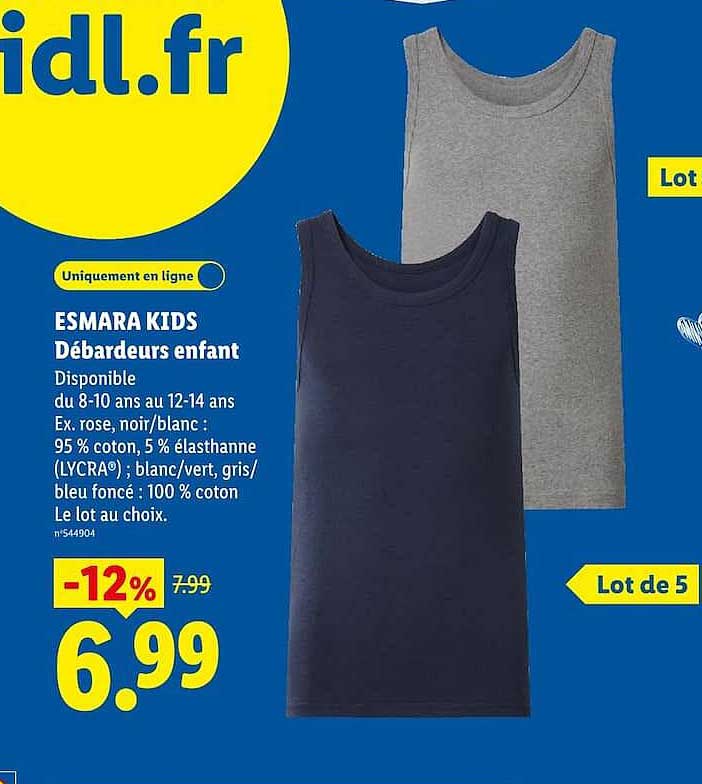 ESMARA KIDS Débardeurs enfant