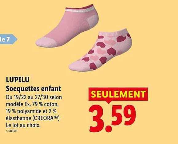 LUPILU Socquettes enfant