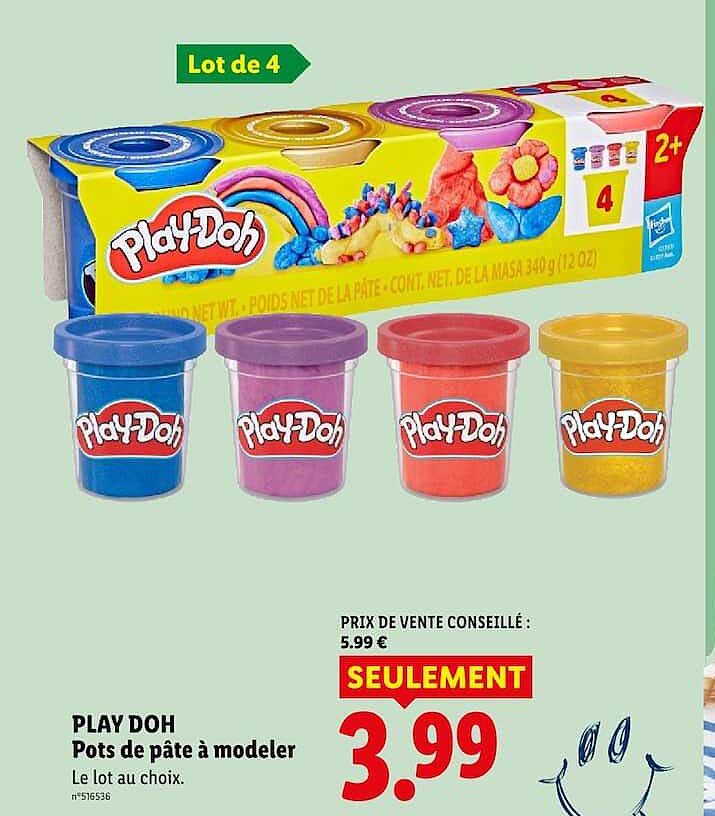 Play Doh Pots de pâte à modeler
