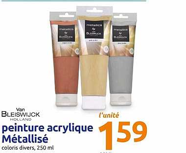 peinture acrylique métallisé van bleiswijck holland