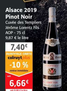 alsace 2019 pinot noir
