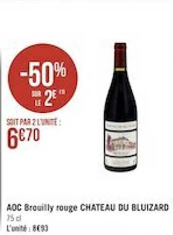 aoc brouilly rouge château du bluizard