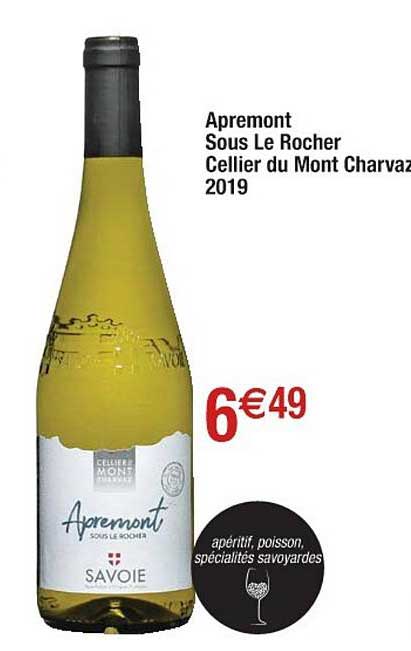 apremont sous le rocher cellier du mont charvaz 2019