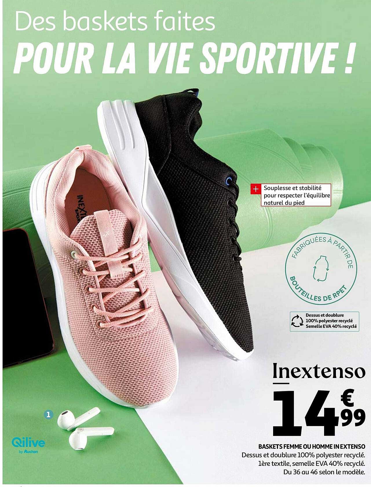 baskets femme ou homme in extenso