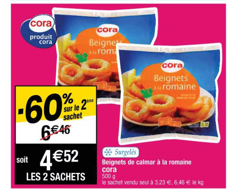 Beignets De Calmar à La Romaine Cora