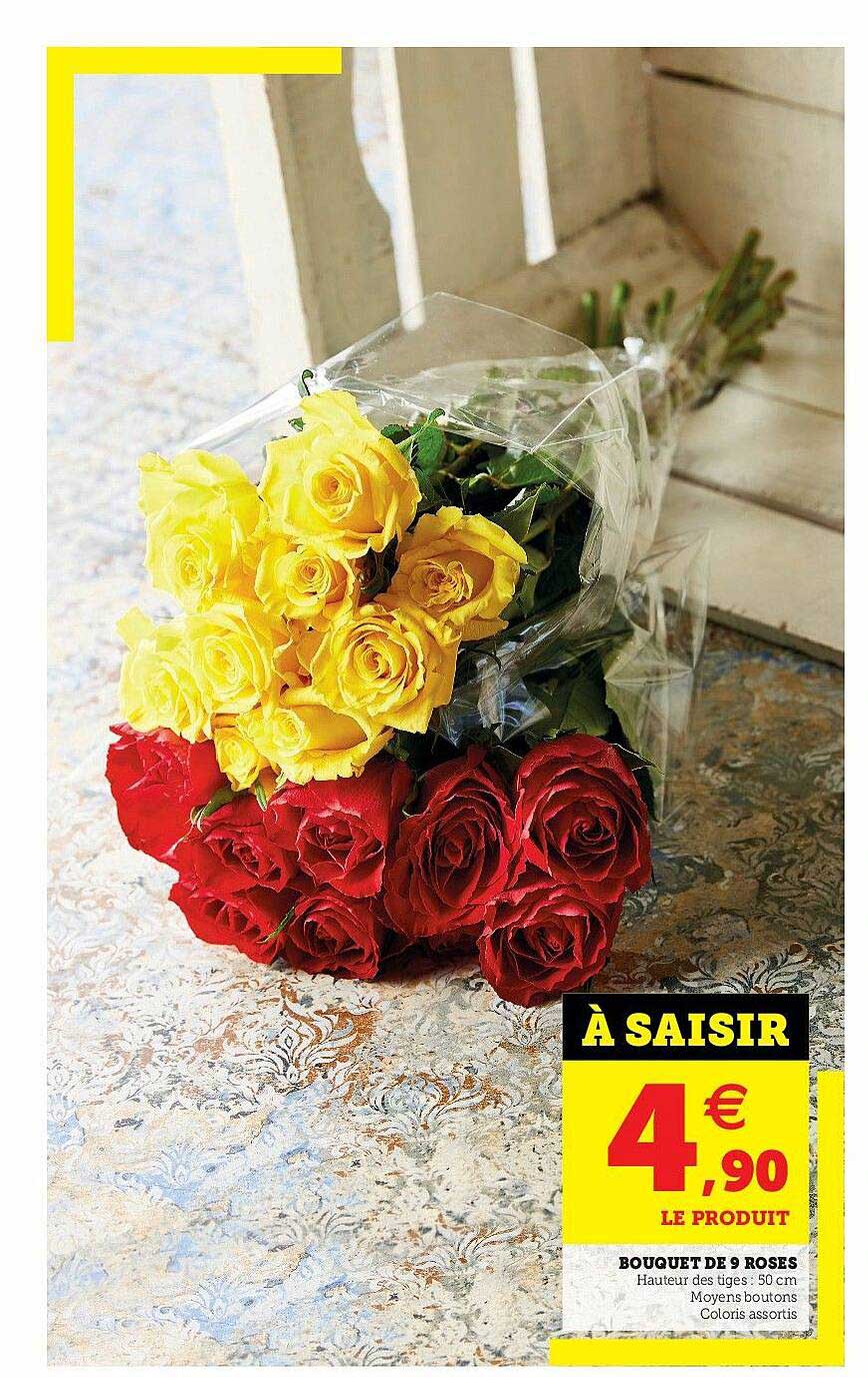 Bouquet De 9 Roses