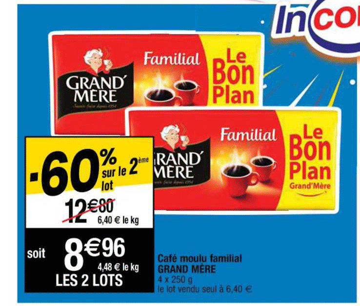 café moulu familial grand mère