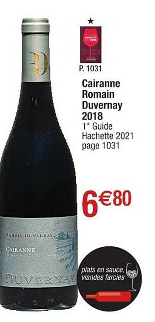 cairanne romain duvernay 2018