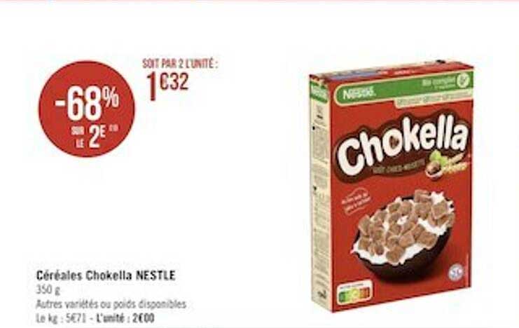 Céréales Chockella Nestlé