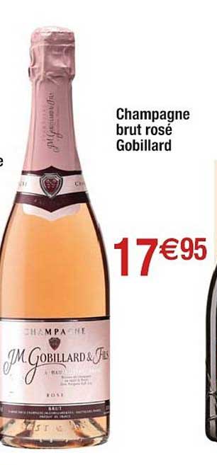 champagne brut rosé gobillard