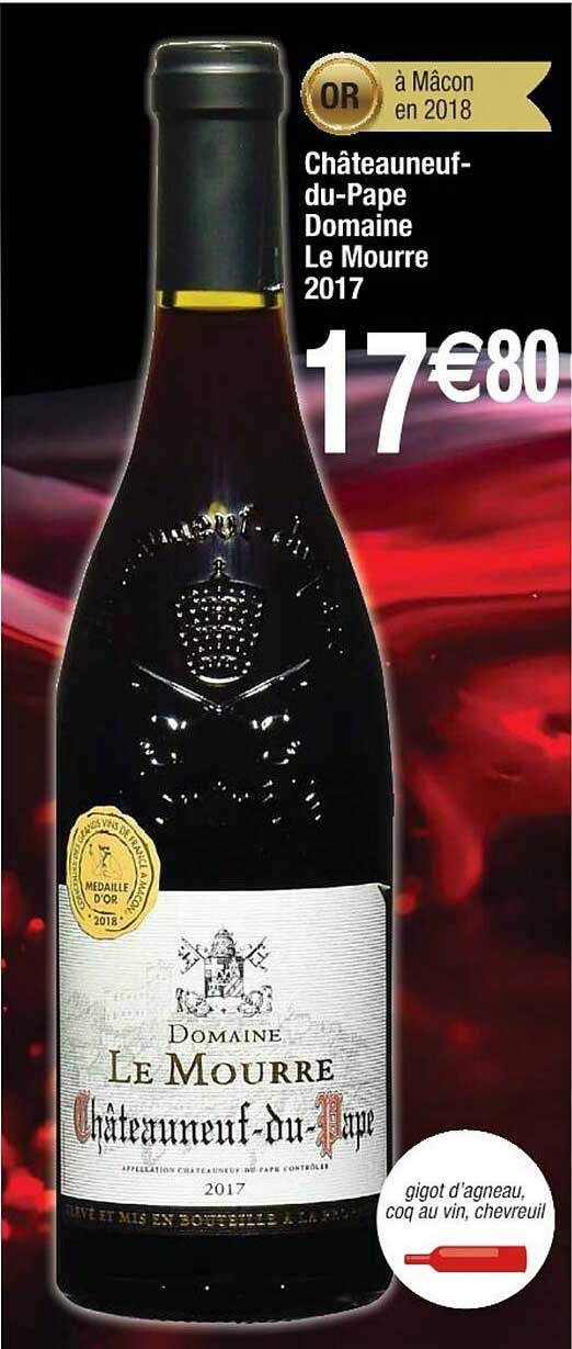 châteauneuf-du-pape domaine le mourre 2017