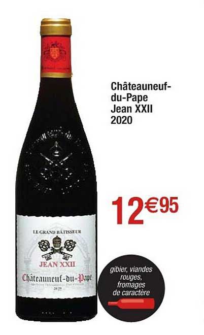 Châteauneuf-du-pape Jean XXII 2020