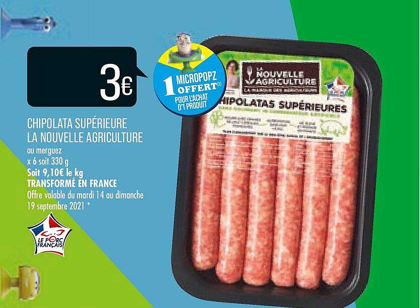 chipolata supérieure la nouvelle agriculture