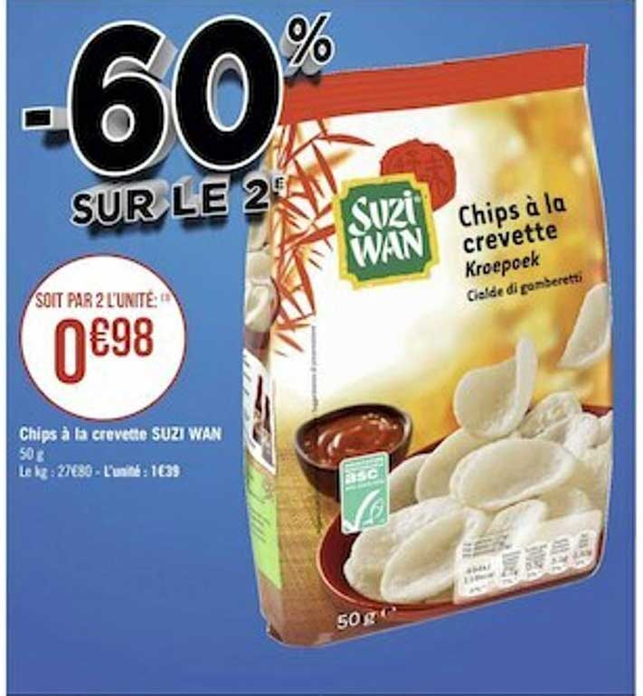 Chips à La Crevette Suzi Wan