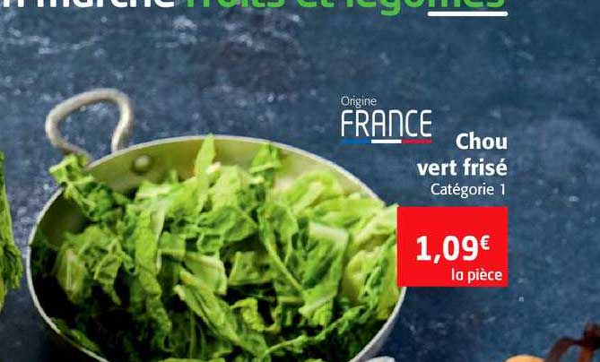 chou vert frisé