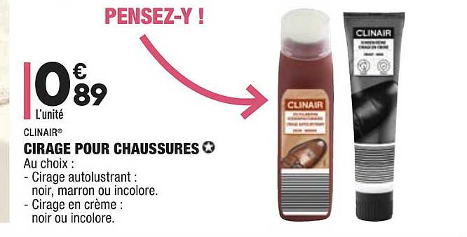 Cigare Pour Chaussures Clinair