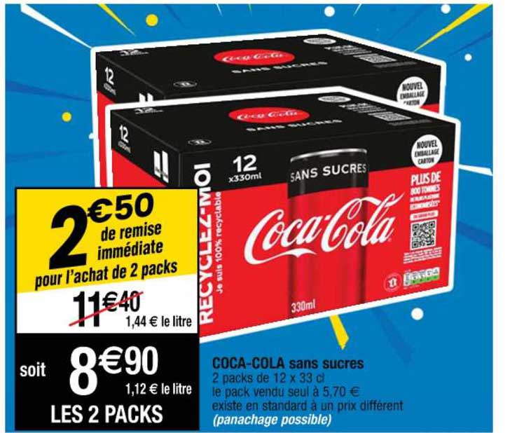 coca-cola sans sucres