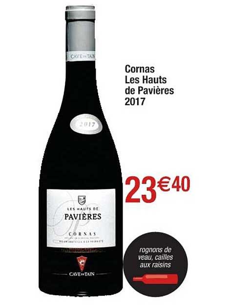 cornas les hauts de pavières 2017