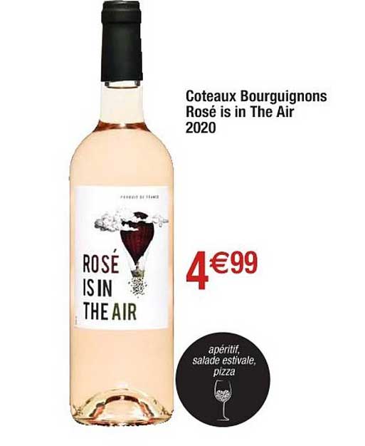 coteaux bourguignons rosé is in the air 2020