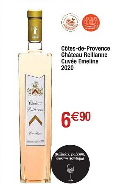 côtes-de-provence château reillanne cuvée emeline 2020