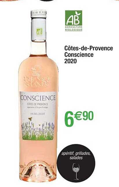 côtes-de-provence conscience 2020