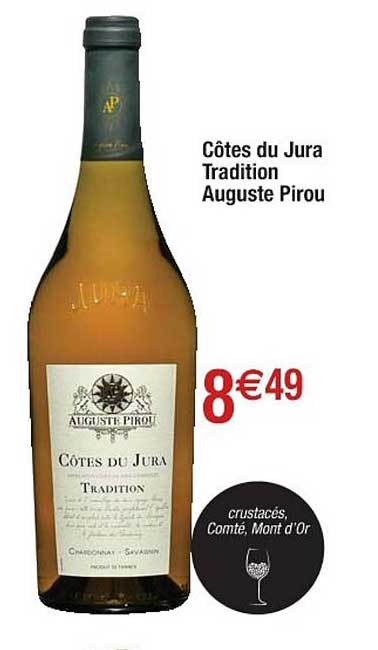 côtes du jura tradition auguste pirou
